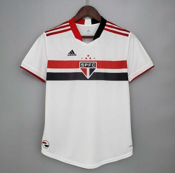 2021/22 Sao Paulo Women Home Kit Soccer Jersey